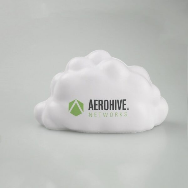 PU Foam 3D Cloud Shaped Stress Ball with Your Logo