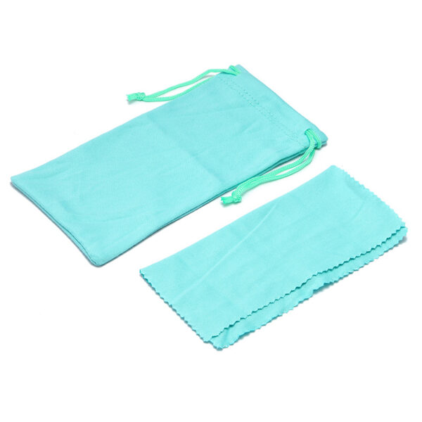 Multi-colored Microfiber Sunglasses Pouch