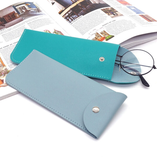 Simple PU Eyeglasses Pouch