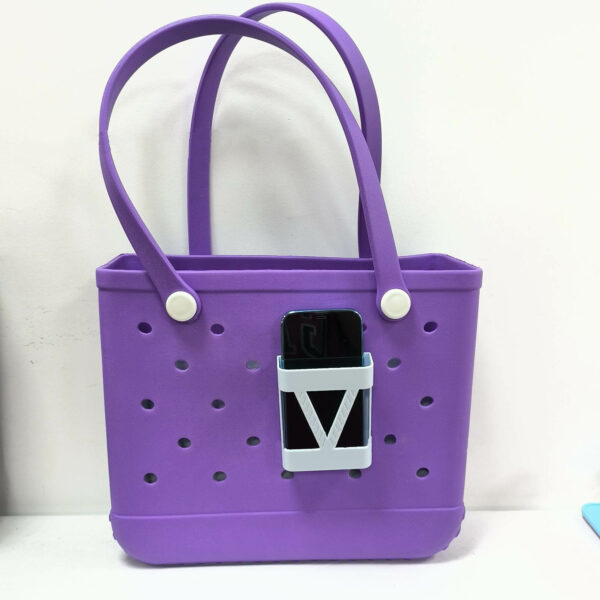 V-shaped Beach Bag Phone Holder