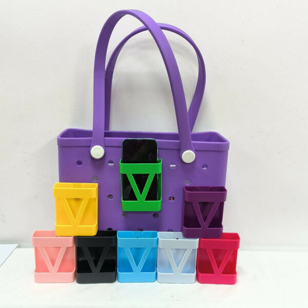 V-shaped Beach Bag Phone Holder