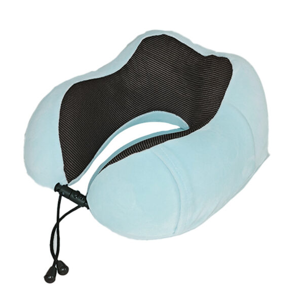 Memory Foam Traveling Neck Pillow with Organizer Bag