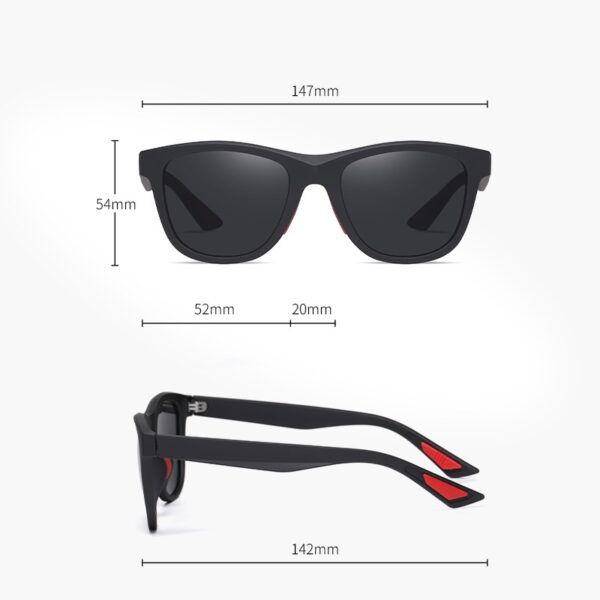 Silicone Anti-slip Cushion TR Sunglasses