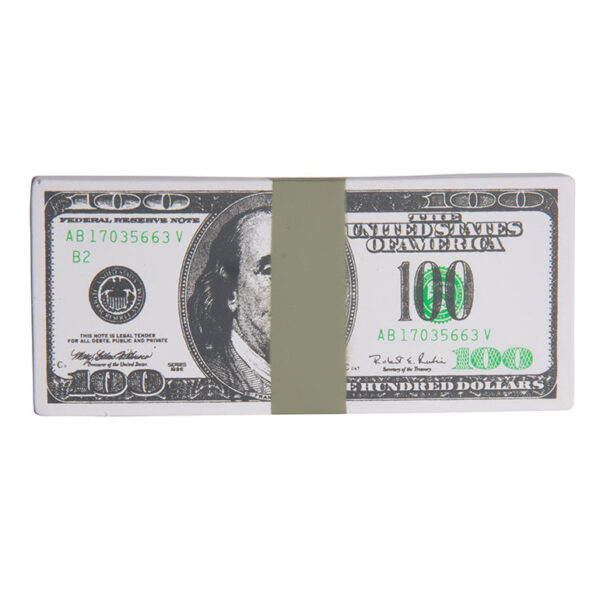 PU Foam One Hundred Dollar Bill Shaped Stress Reliever