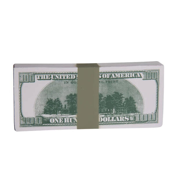 PU Foam One Hundred Dollar Bill Shaped Stress Reliever