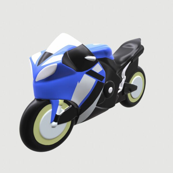 PU Foam Motorcycle Shaped Stress Reliever