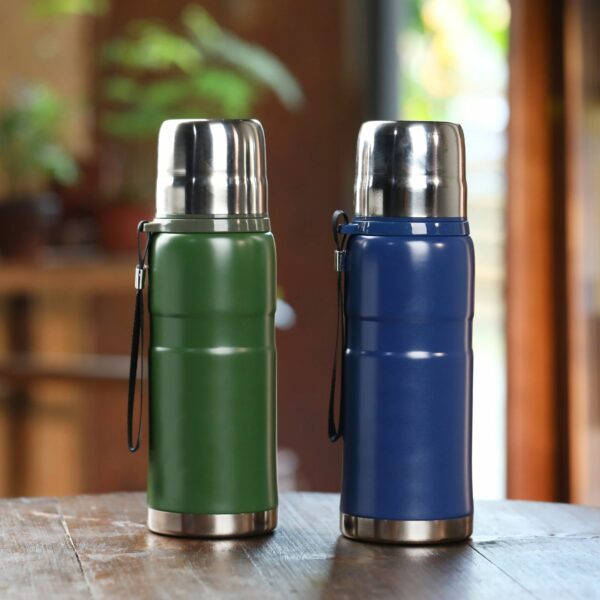 Large Capacity Outdoor Sports Stainless Steel Thermos BOTTLE-17oz