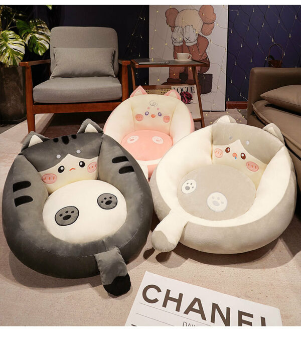 Multifunctional Cute Cat Padded Cushion