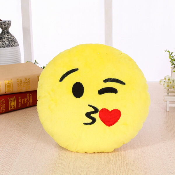 Funny Emoji Customized Toy Cushion Throw Pillow