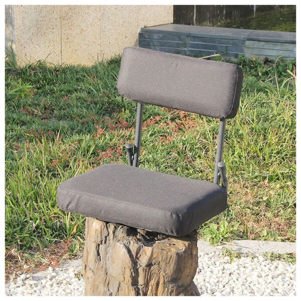 Outdoor Folding Back Support Stadium Cushion