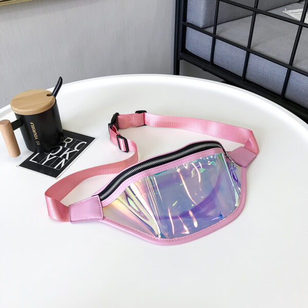 PVC Waterproof Hologram Laser Fanny Pack