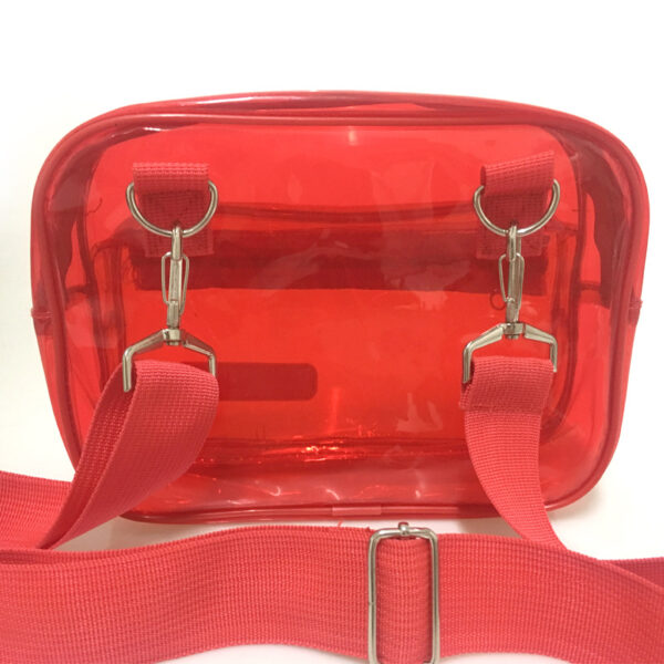 Clear PVC Stadium Approved High-Capacity Fanny Pack