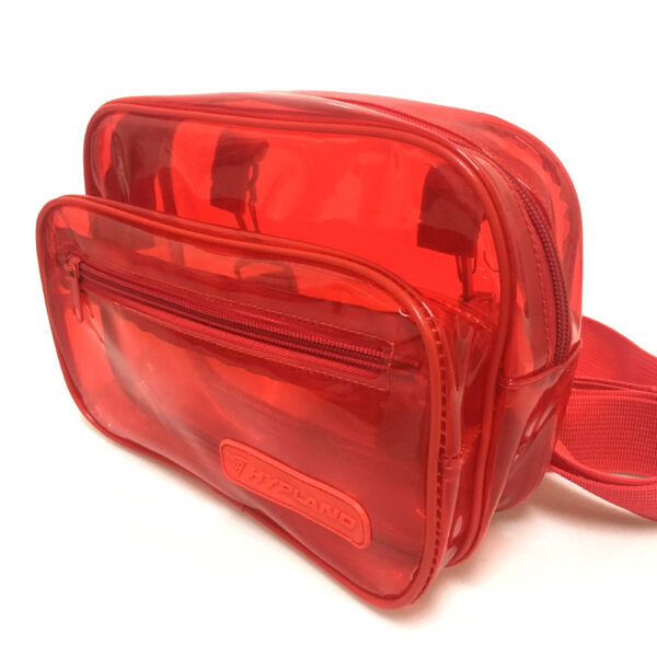 Clear PVC Stadium Approved High-Capacity Fanny Pack