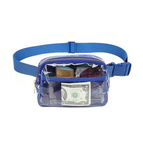 Stadium Approved Clear PVC Fanny Pack Crossbody Bags