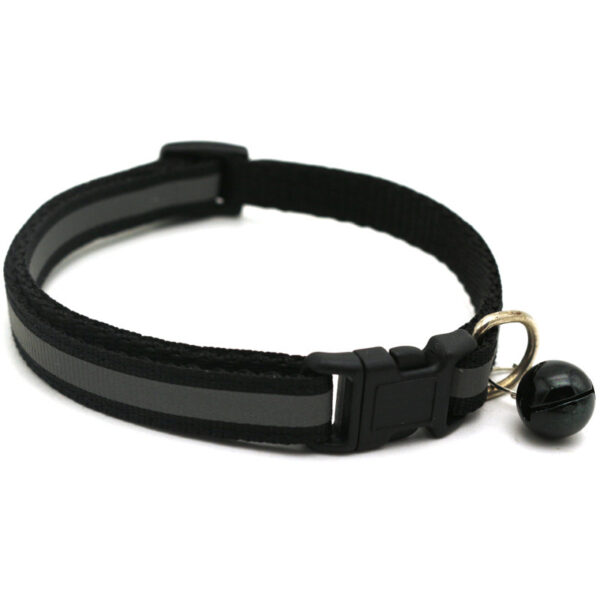 Reflective Buckle Bell Collar