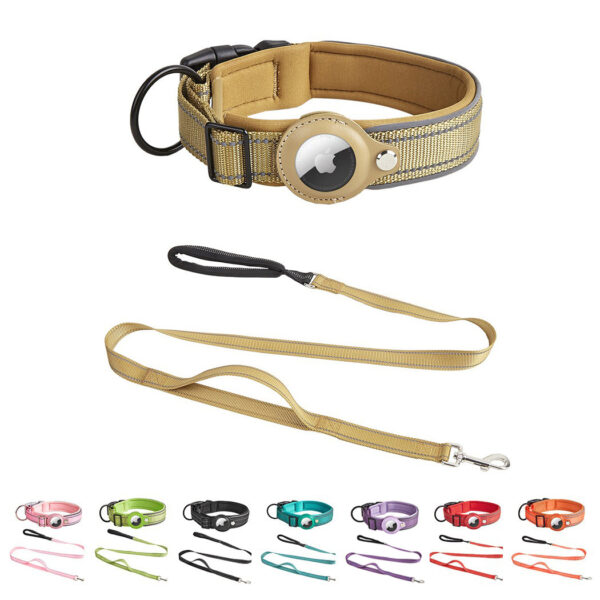 Pet AirTag Tracking Nylon Collar