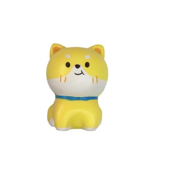 PU Yellow Dog Stress Reliever