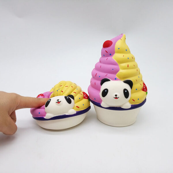 PU Panda Ice Cream Stress Reliever