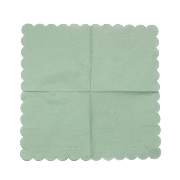 Customizable Lace-Edged Restaurant 2 Ply Napkins