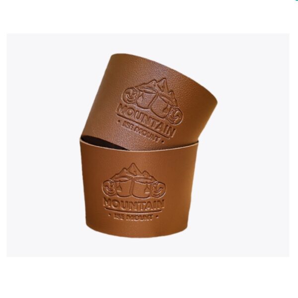 Camping Leather Cup Holder