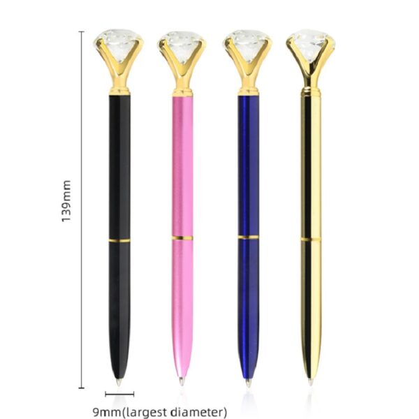 Mental Diamond Laserable Pens for for Wedding