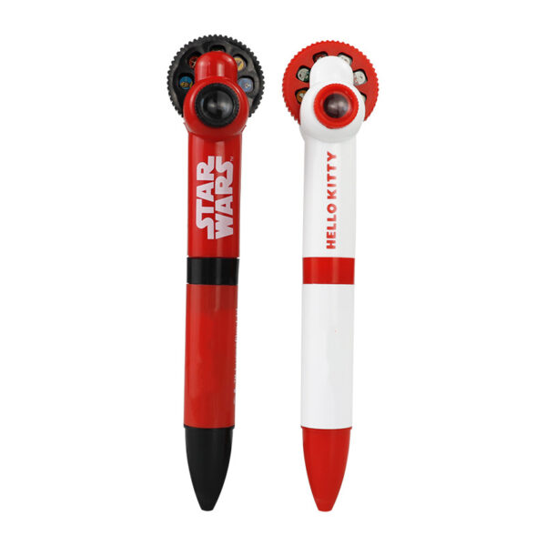 Promotional Rotary 8 Figure Projection Pen with Your Logo