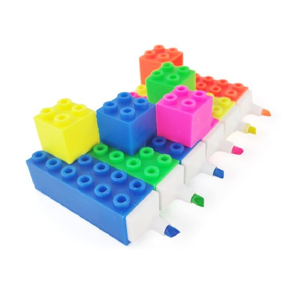 Bricks Fluorescent Highlighter For School/Office