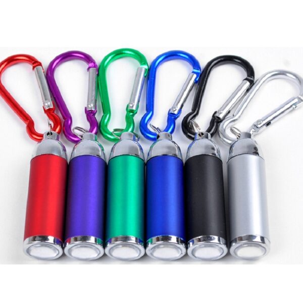 Mini LED Flashlight Keychain