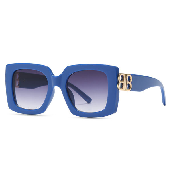 Oversized Big B Rectangle Sunglasses