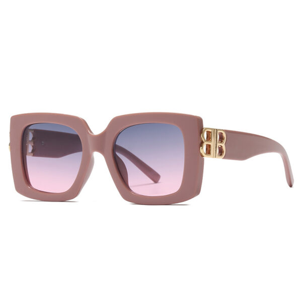 Oversized Big B Rectangle Sunglasses