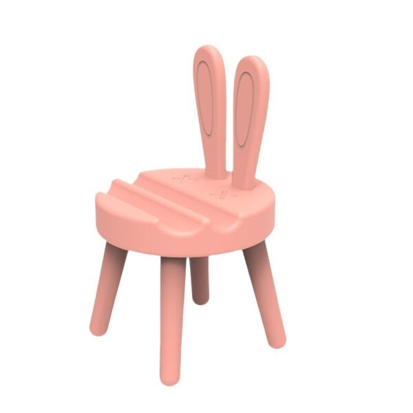 Cute Rabbit Ears Chair Shape Cell Phone Stand