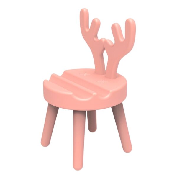 Cute Deer Horn Chair Shape Cell Phone Stand