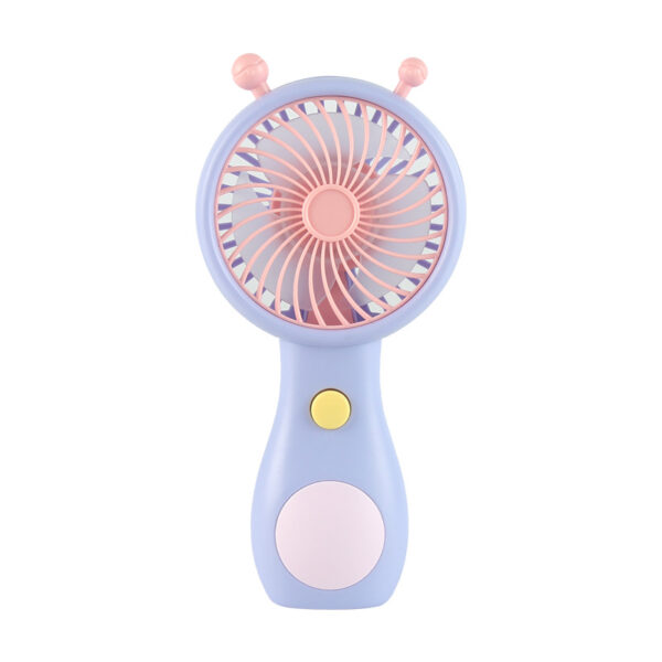 Summer Snail Cartoon Handheld USB Rechargeable Fan