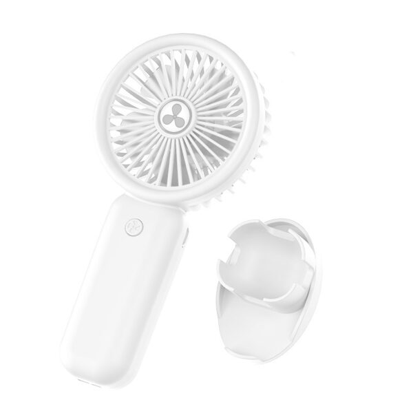 Business Solid Color Handheld Mini Portable Rechargeable Fan