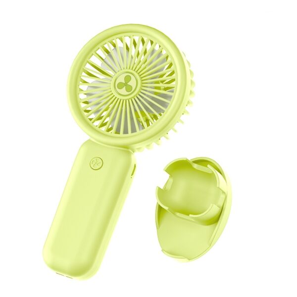 Business Solid Color Handheld Mini Portable Rechargeable Fan