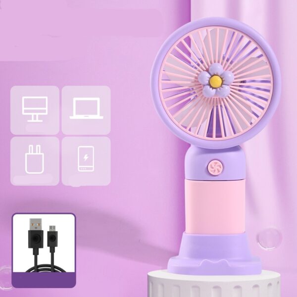 Hot Sale Custom Cartoon USB Charging Fan