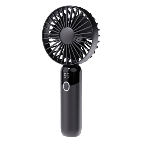 Summer Handheld USB Rechargeable Fan with LED Display