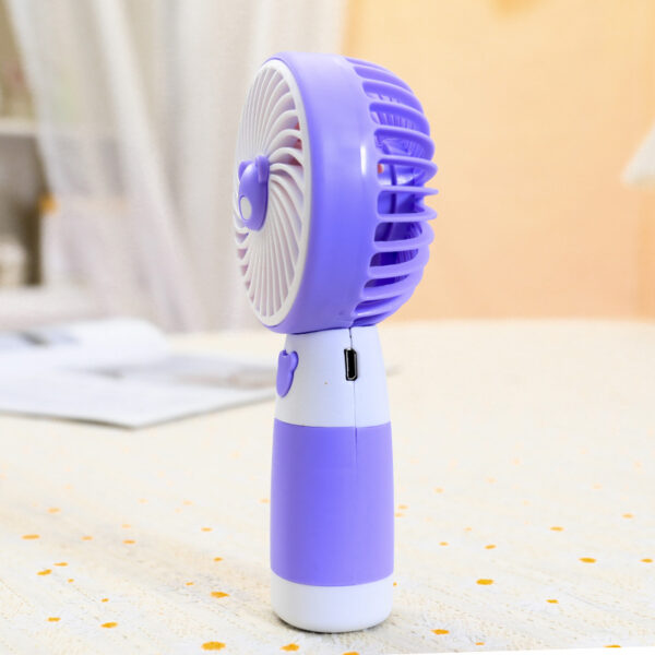 Summer Handheld USB Rechargeable Fan with Lanyard