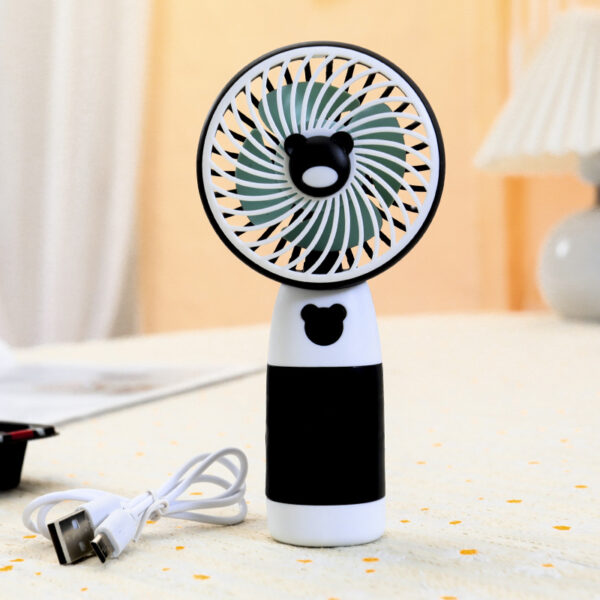 Summer Handheld USB Rechargeable Fan with Lanyard