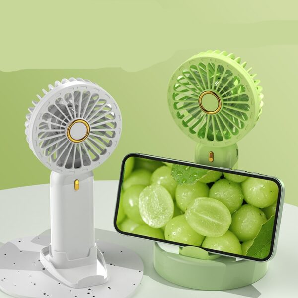 New Arrival Mini Handheld Fan with Phone Stand