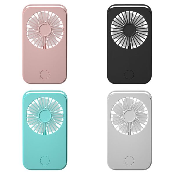 Summer Cute Square Handheld USB Rechargeable Fan