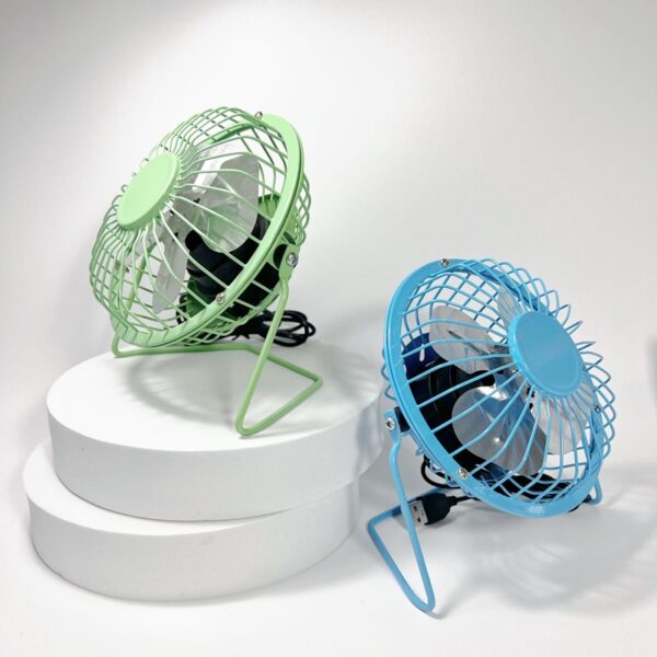 Metal Summer Handheld USB Fan