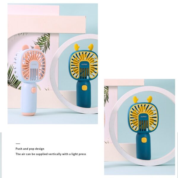 Promotional Cute Deer Horn Shape USB Fan