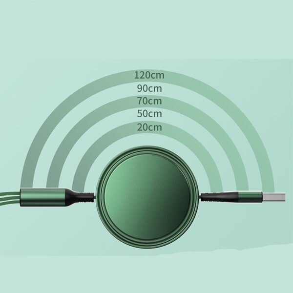 Custom Retractable 4-in-i Charging Cable LOGO