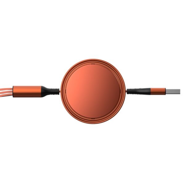 Custom Retractable 4-in-i Charging Cable LOGO