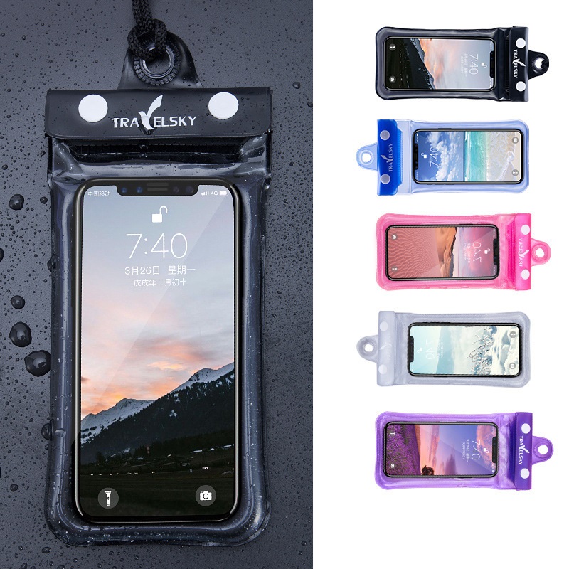 Waterproof Phone Pouch With Lanyard