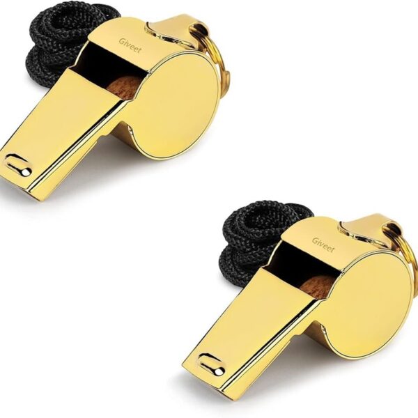 Stainless Steel Outdoor Travel Whistle