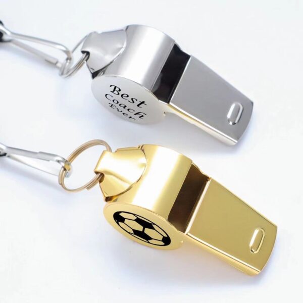 Stainless Steel Outdoor Travel Whistle