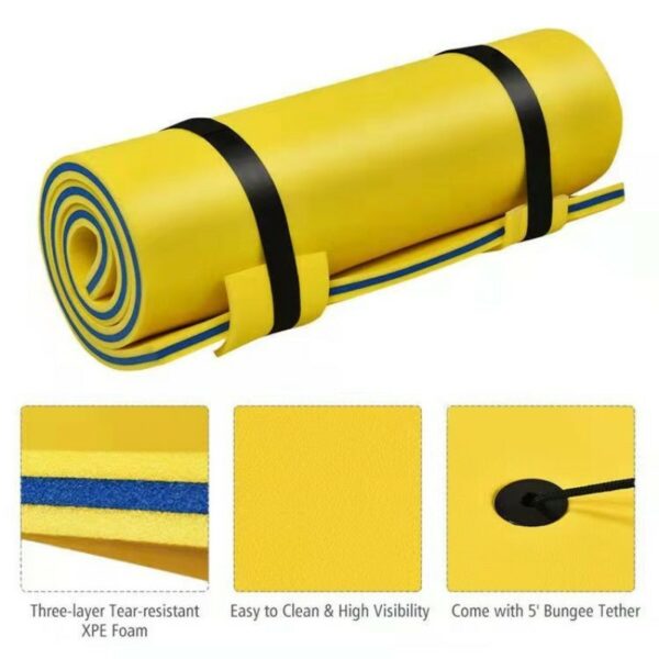 Magic Three-layer XPE Floating Water Mat Used in Pool