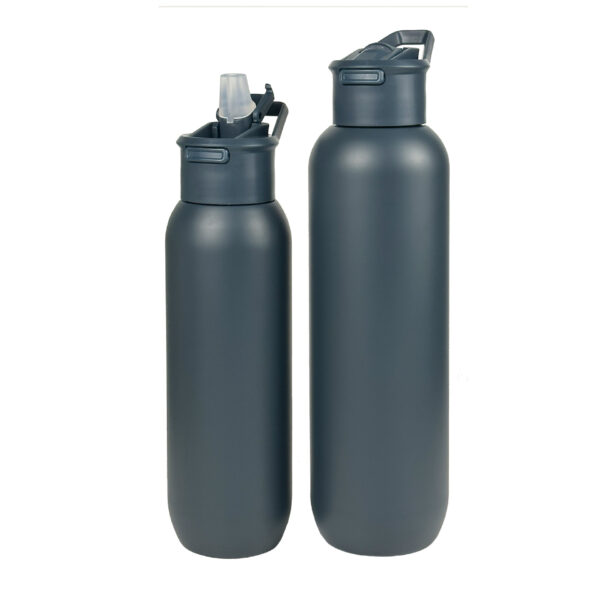 Stainless Steel 21oz Double Layer Vacuum Insulated Bottle with Straw